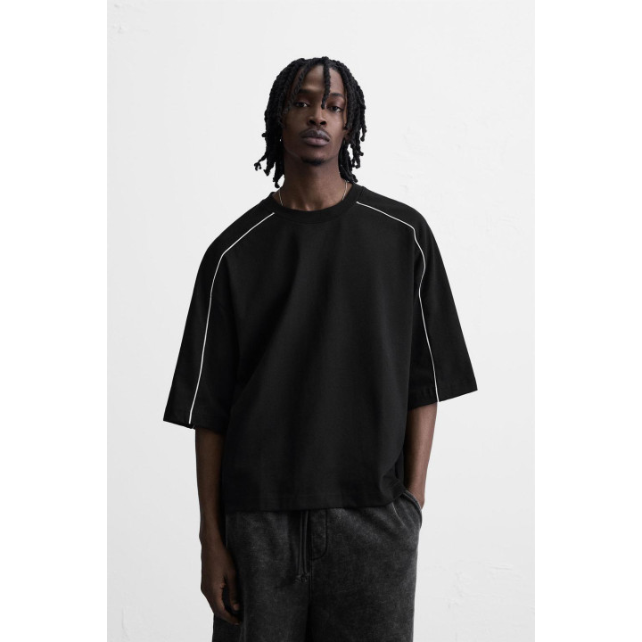 ТОЛСТОВКА С КОНТРАСТНОЙ ОТДЕЛКОЙ