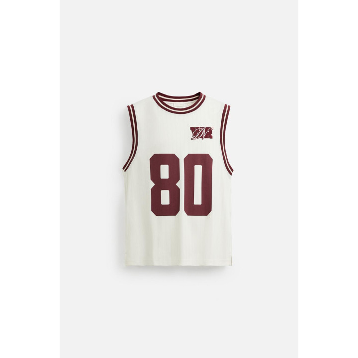 КОМБИНИРОВАННАЯ МАЙКА В СТИЛЕ VARSITY