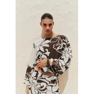 БОДИ С ЦВЕТОЧНЫМ ПРИНТОМ