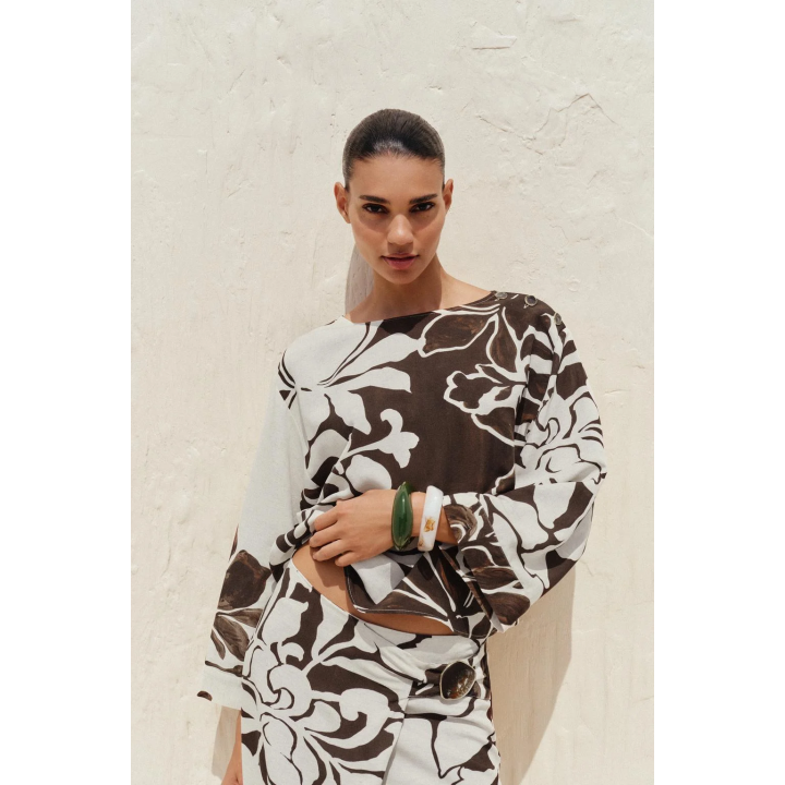 БОДИ С ЦВЕТОЧНЫМ ПРИНТОМ