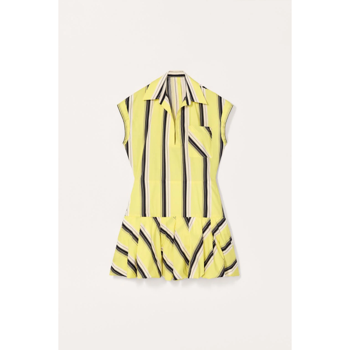 LIMITED EDITION STRIPED PUFF DRESS