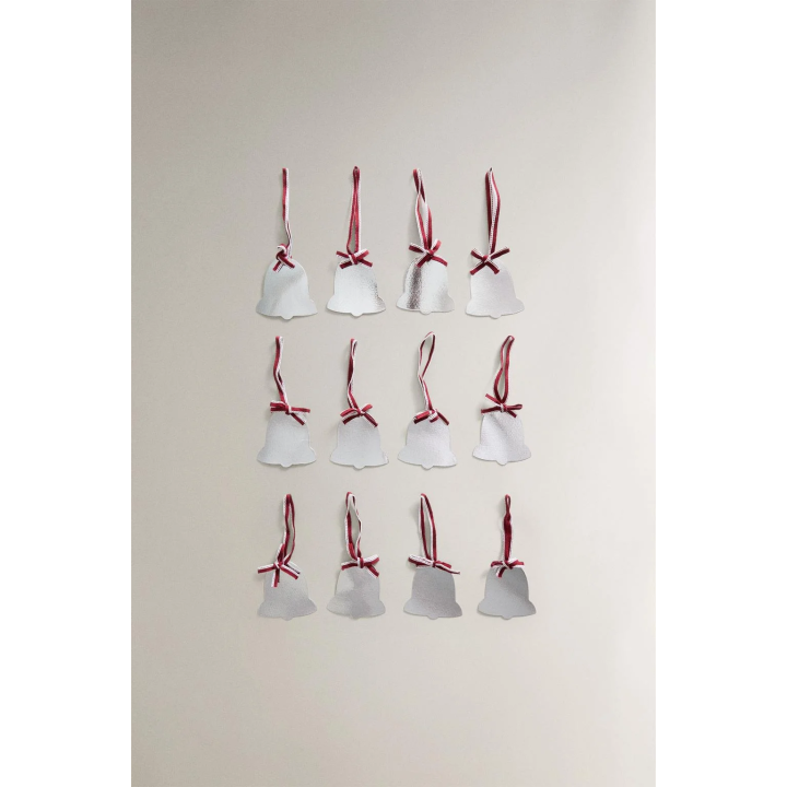 PACK OF CHRISTMAS BELL GIFT TAGS (PACK OF 12)