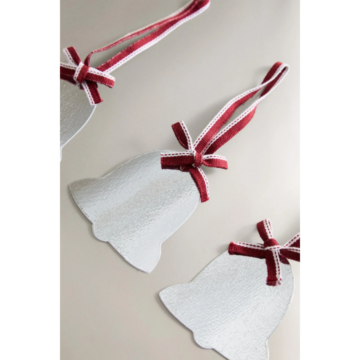 PACK OF CHRISTMAS BELL GIFT TAGS (PACK OF 12)