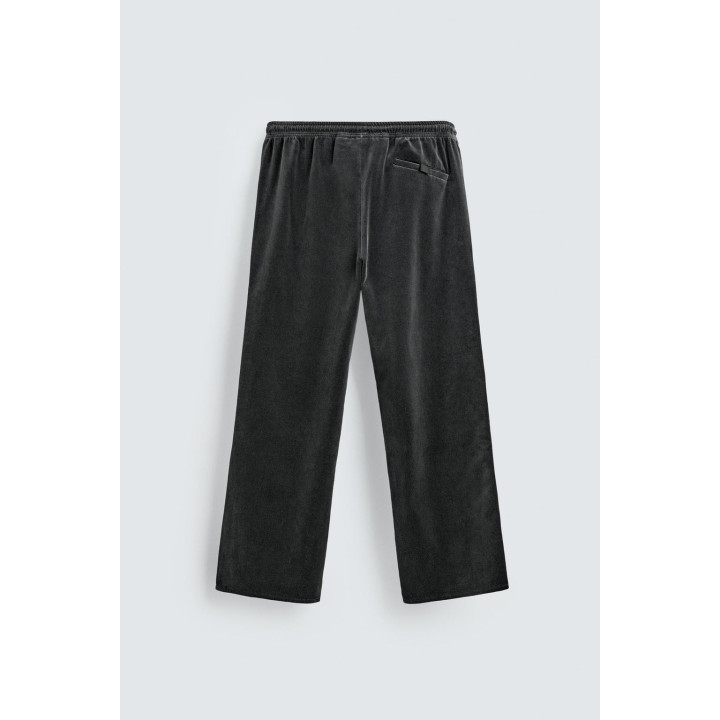 Брюки из вельвета с декоративной отделкой x sr_a