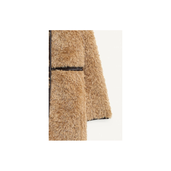 LONG FAUX SHEARLING COAT - LIMITED EDITION