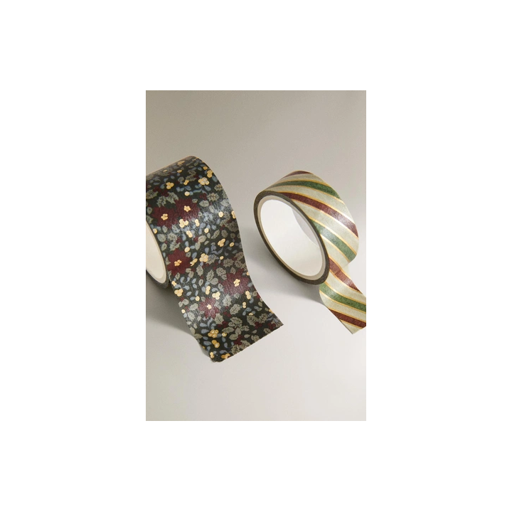 SET OF ADHESIVE CHRISTMAS TAPES (SET OF 2)