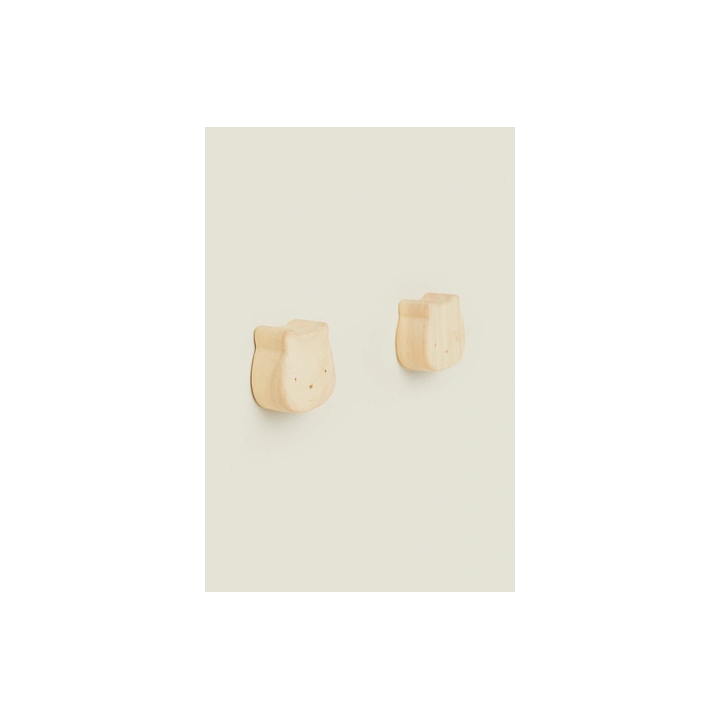 PACK OF CHILDREN'S BEAR DOOR KNOBS (PACK OF 2)