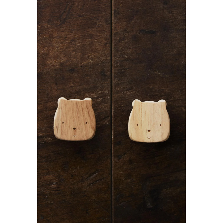 PACK OF CHILDREN'S BEAR DOOR KNOBS (PACK OF 2)
