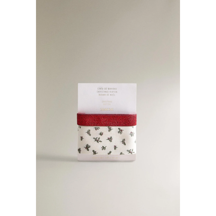 PACK OF CHRISTMAS LEAF RIBBONS (PACK OF 2)