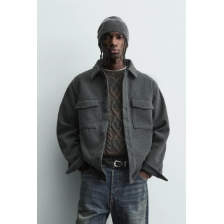 КУРТКА-РУБАШКА ИЗ САРЖИ WATER REPELLENT