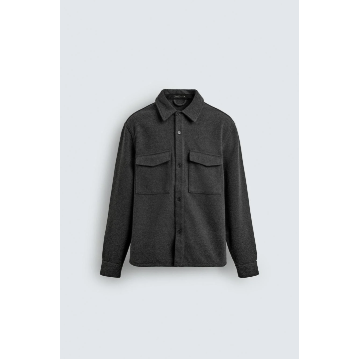 КУРТКА-РУБАШКА ИЗ САРЖИ WATER REPELLENT