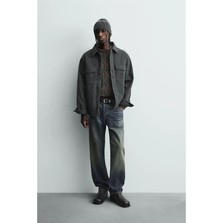 КУРТКА-РУБАШКА ИЗ САРЖИ WATER REPELLENT