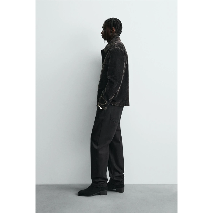 ФЛОКИРОВАННАЯ БАРХАТНАЯ КУРТКА