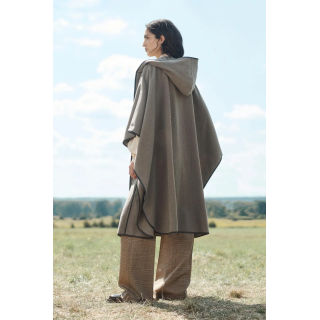 OVERSIZE WOOL BLEND CAPE LIMITED EDITION
