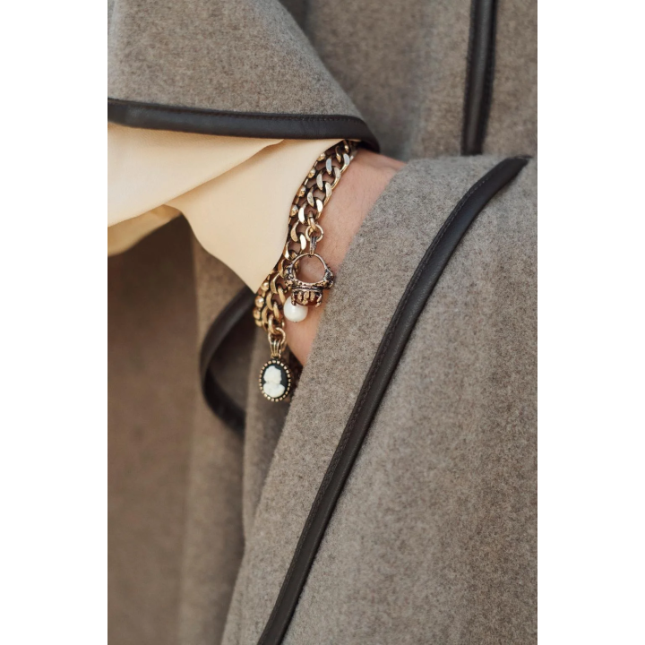 OVERSIZE WOOL BLEND CAPE LIMITED EDITION