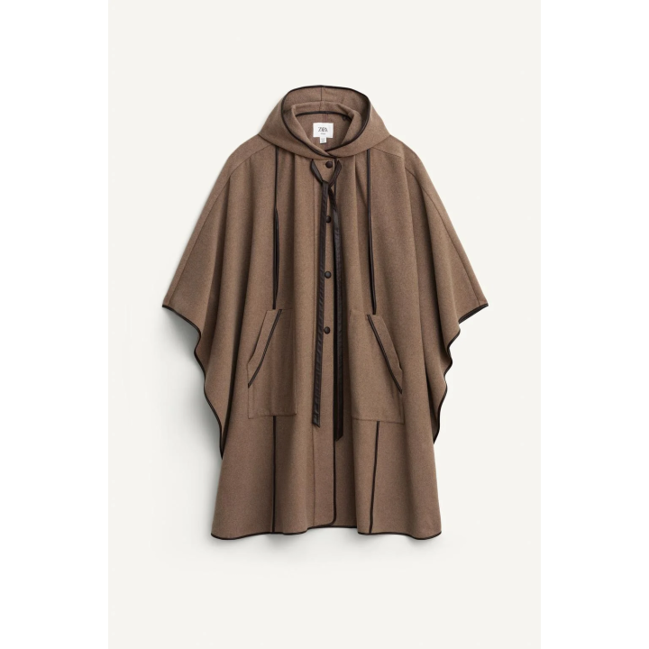 OVERSIZE WOOL BLEND CAPE LIMITED EDITION