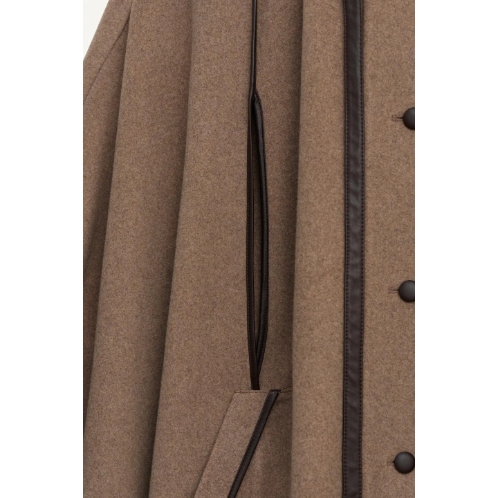 OVERSIZE WOOL BLEND CAPE LIMITED EDITION