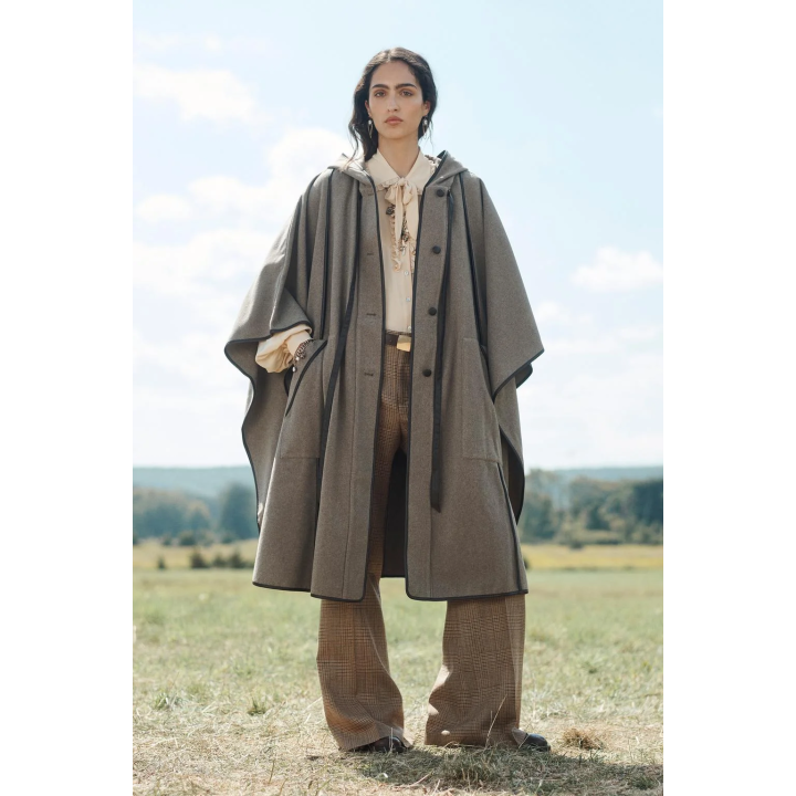 OVERSIZE WOOL BLEND CAPE LIMITED EDITION