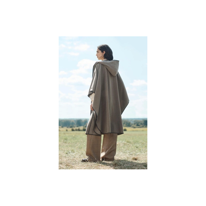 OVERSIZE WOOL BLEND CAPE LIMITED EDITION