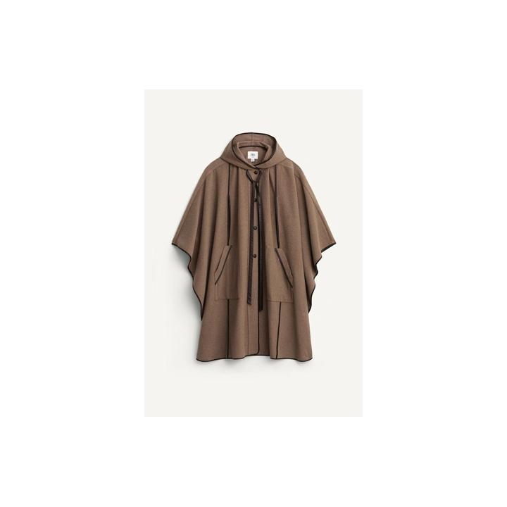 OVERSIZE WOOL BLEND CAPE LIMITED EDITION