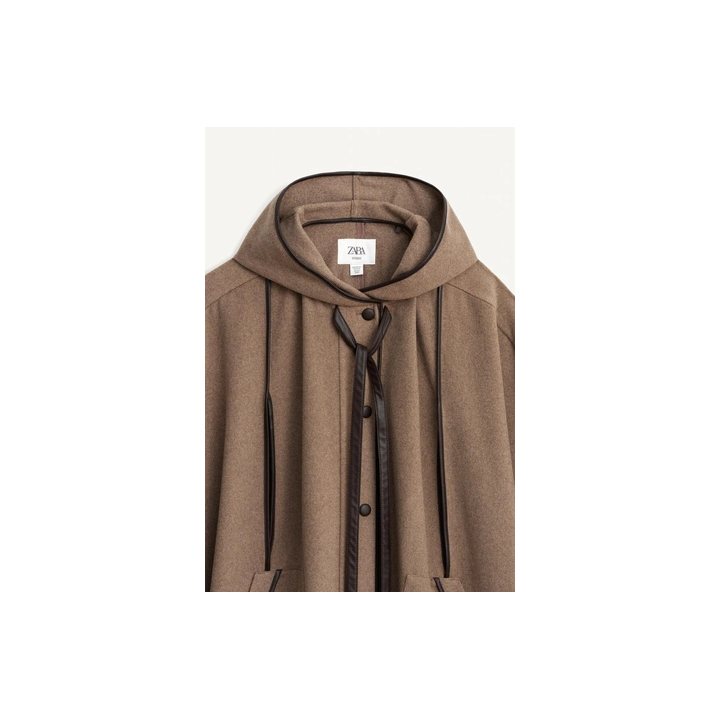 OVERSIZE WOOL BLEND CAPE LIMITED EDITION