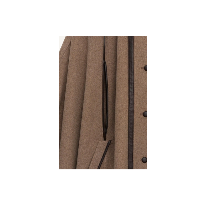 OVERSIZE WOOL BLEND CAPE LIMITED EDITION