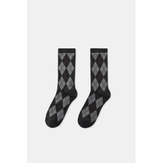 ХЛОПКОВЫЕ НОСКИ С РОМБАМИ