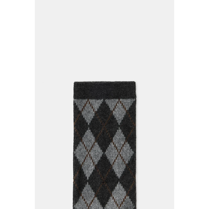 ХЛОПКОВЫЕ НОСКИ С РОМБАМИ