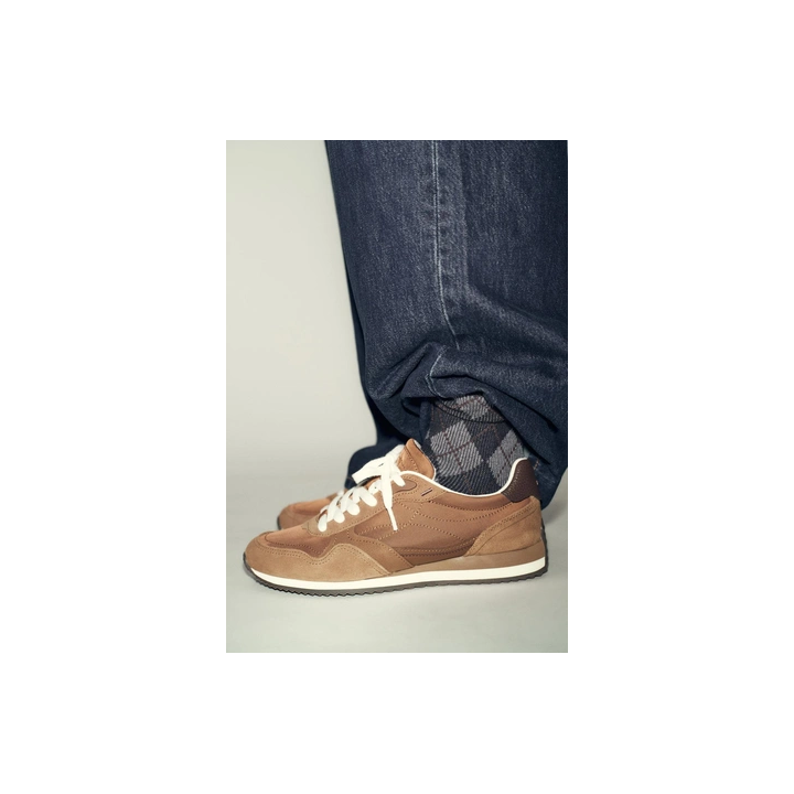 ХЛОПКОВЫЕ НОСКИ С РОМБАМИ