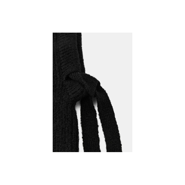 ТРИКОТАЖНЫЙ КАПЮШОН В РУБЧИК