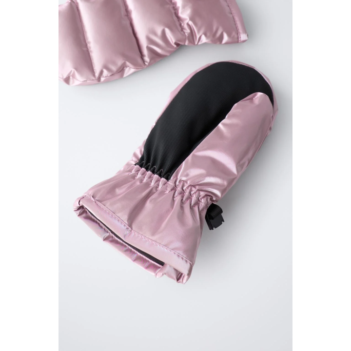 Митенки из металлизированной коллекции для лыжного спорта