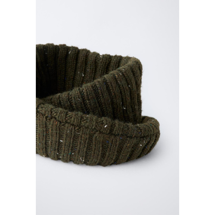 Шерстяной вязаный гольф для детей от 6 до 14 лет с пуговицами