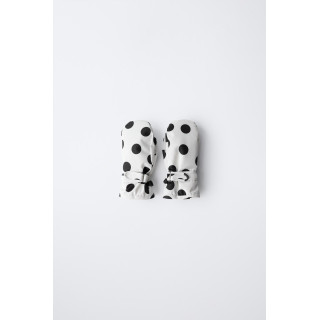 НЕЙЛОНОВЫЕ ВЕТРОЗАЩИТНЫЕ ВАРЕЖКИ В ГОРОШЕК