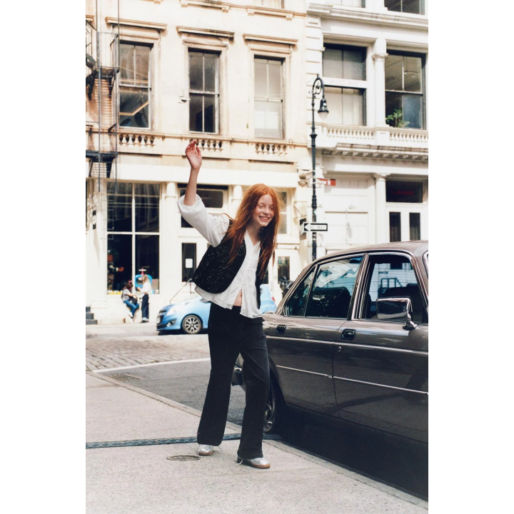 ЖИЛЕТ VELVET С БУСИНАМИ