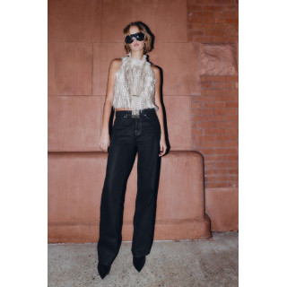 Джинсы z1975 regular fit с высокой посадкой и покрытием