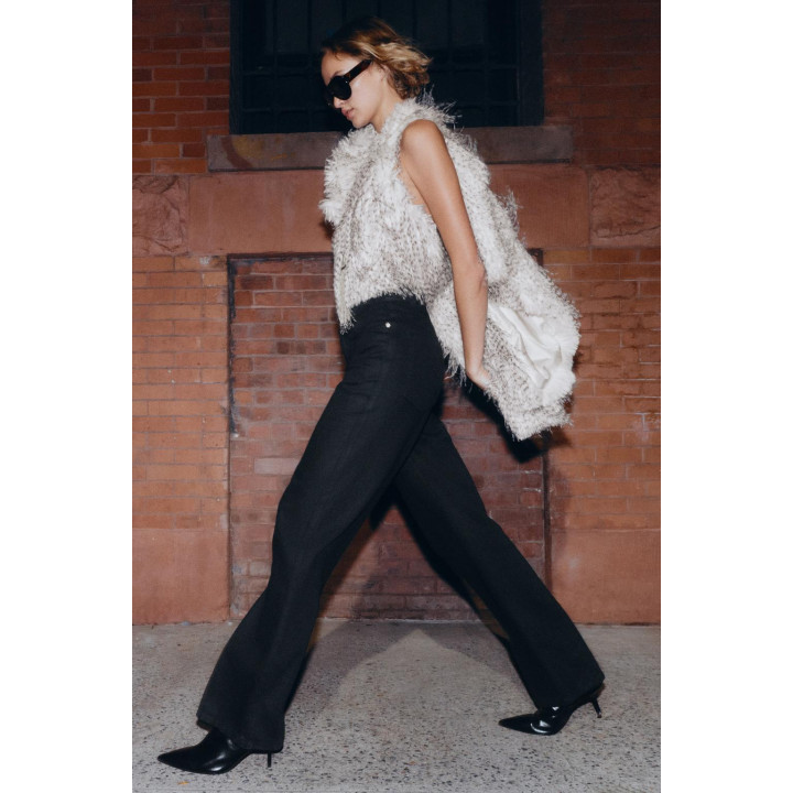 Джинсы z1975 regular fit с высокой посадкой и покрытием