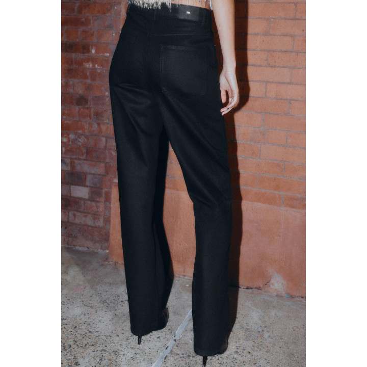 Джинсы z1975 regular fit с высокой посадкой и покрытием