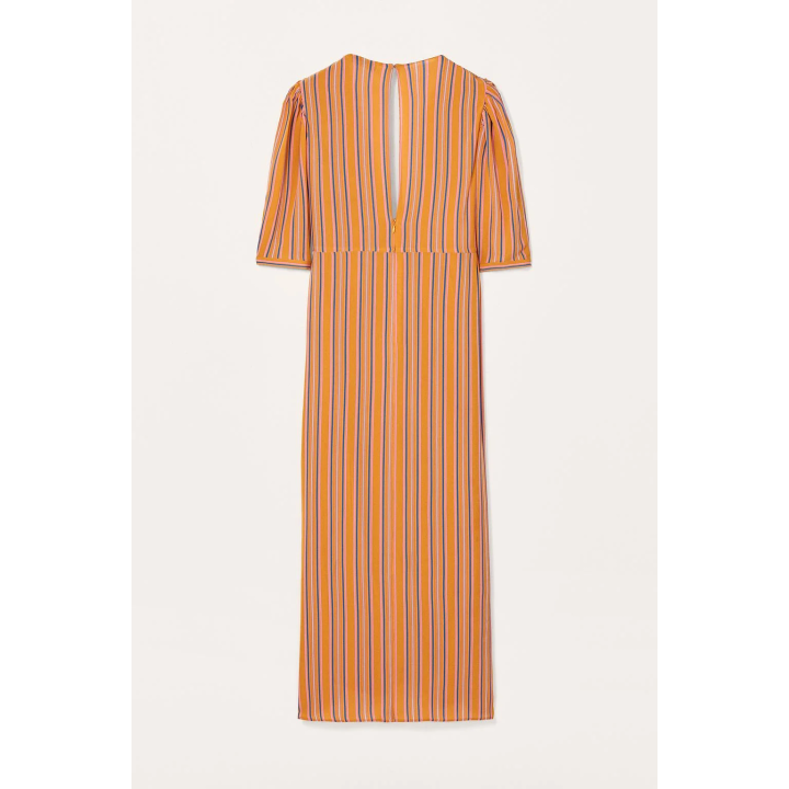 LIMITED EDITION STRIPED MIDI DRESS