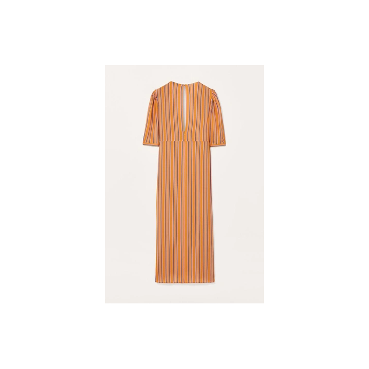LIMITED EDITION STRIPED MIDI DRESS