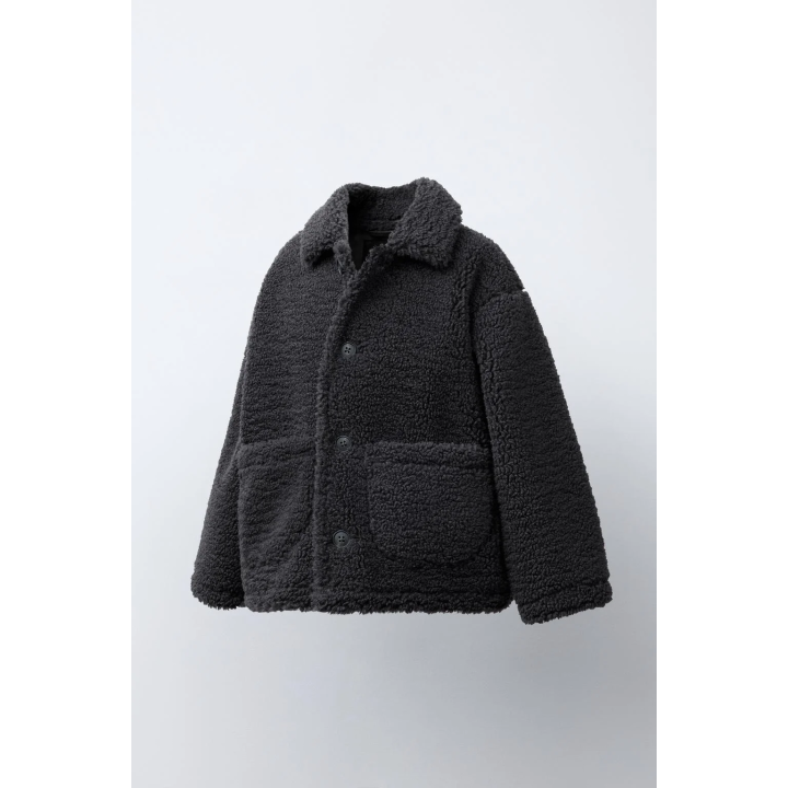 ПАЛЬТО ИЗ ИСКУССТВЕННОЙ ОВЧИНЫ