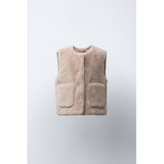 ЖИЛЕТ ИЗ ИСКУССТВЕННОГО МЕХА