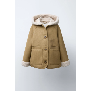 ДВУСТОРОННЕЕ ПАЛЬТО ИЗ ИСКУССТВЕННОЙ ОВЧИНЫ