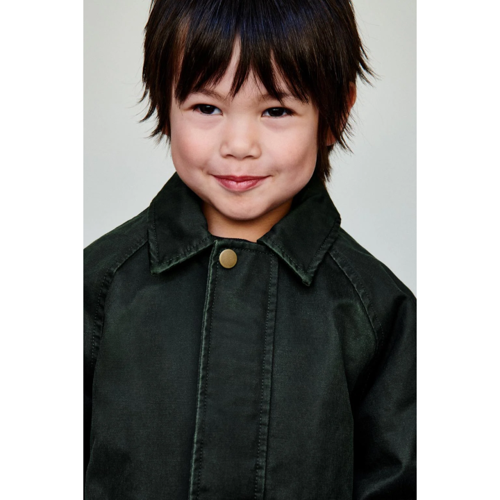 КУРТКА ИЗ ВОЩЕНОЙ ТКАНИ