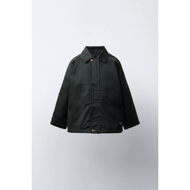 КУРТКА ИЗ ВОЩЕНОЙ ТКАНИ