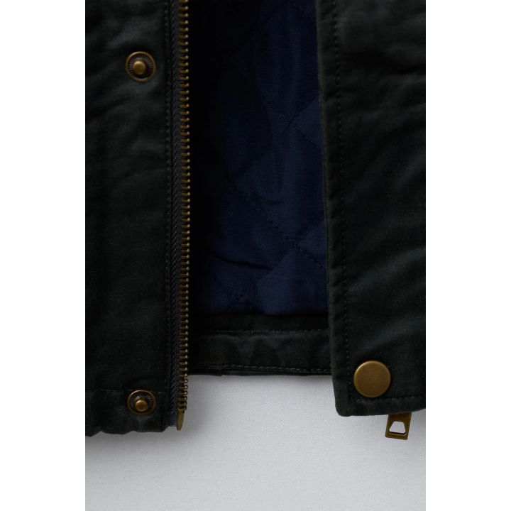 КУРТКА ИЗ ВОЩЕНОЙ ТКАНИ