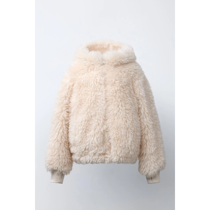 Куртка из коллекции искусственного меха для горнолыжного спорта