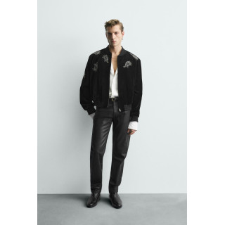 ВЕЛЬВЕТОВЫЙ БОМБЕР С ВЫШИВКОЙ – LIMITED EDITION