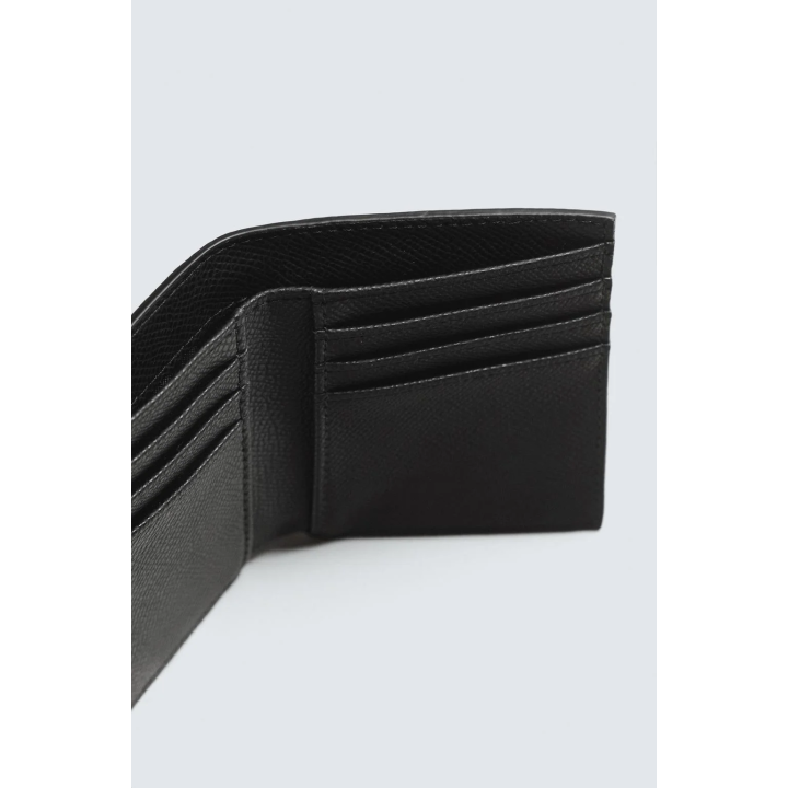 КОШЕЛЕК ДЛЯ КАРТОЧЕК С РЕЛЬЕФНЫМ УЗОРОМ В ВЕРТИКАЛЬНУЮ ПОЛОСКУ