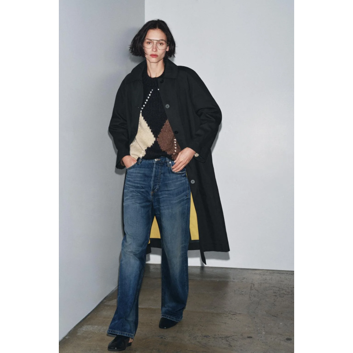 ДЛИННЫЙ ТРЕНЧ НА ПУГОВИЦАХ — ZW COLLECTION, ЛИМИТИРОВАННАЯ СЕРИЯ