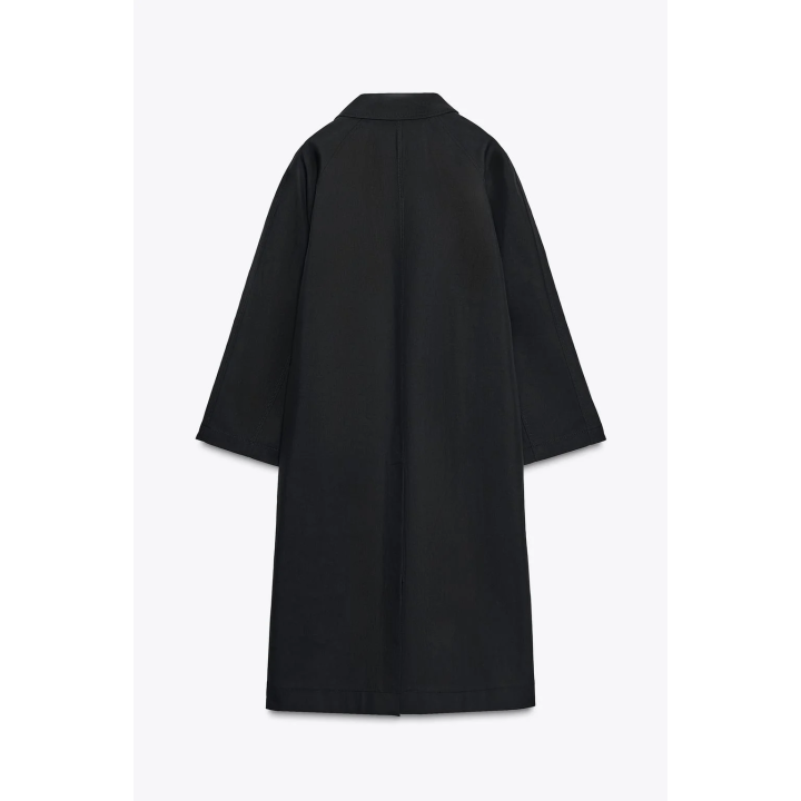 ДЛИННЫЙ ТРЕНЧ НА ПУГОВИЦАХ — ZW COLLECTION, ЛИМИТИРОВАННАЯ СЕРИЯ